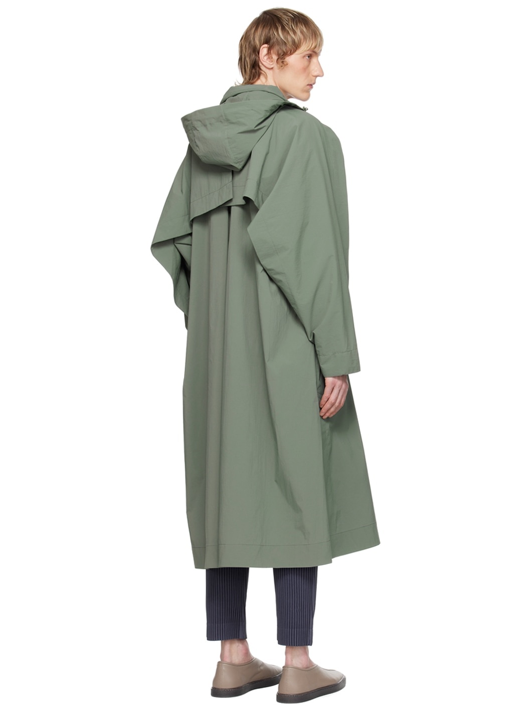 Khaki Wing Coat - 3