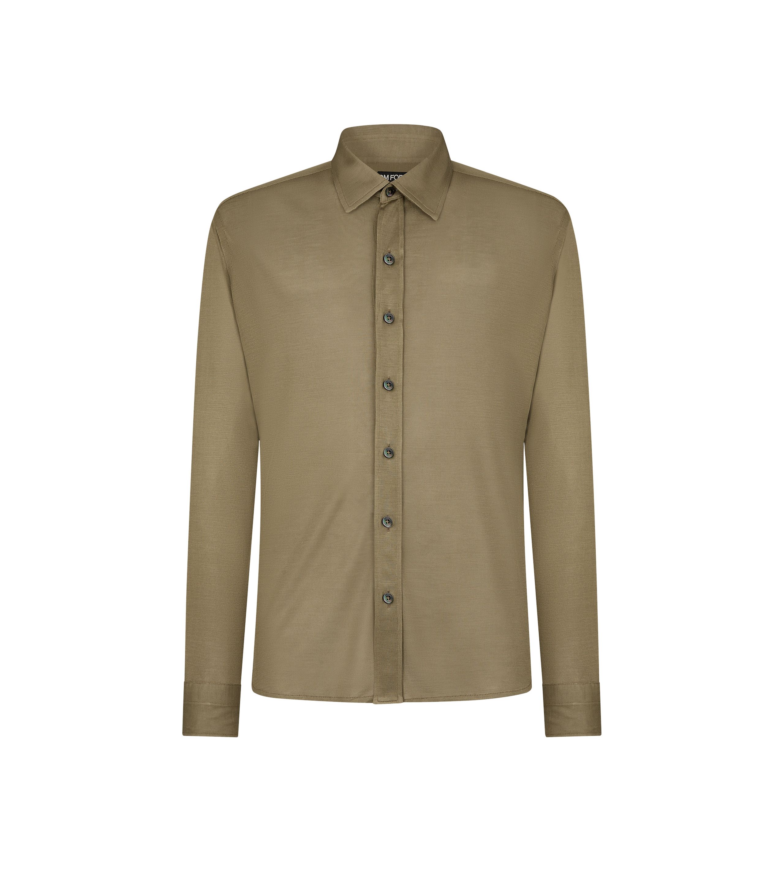 SHEER SILK SHIRT - 1