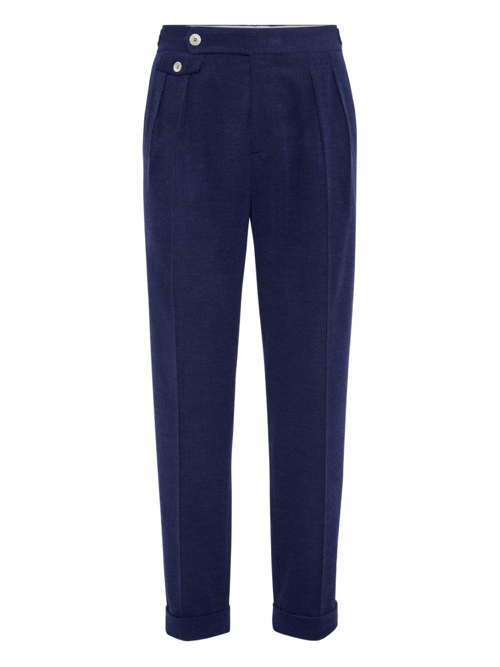 pleated tailored trousers - 1