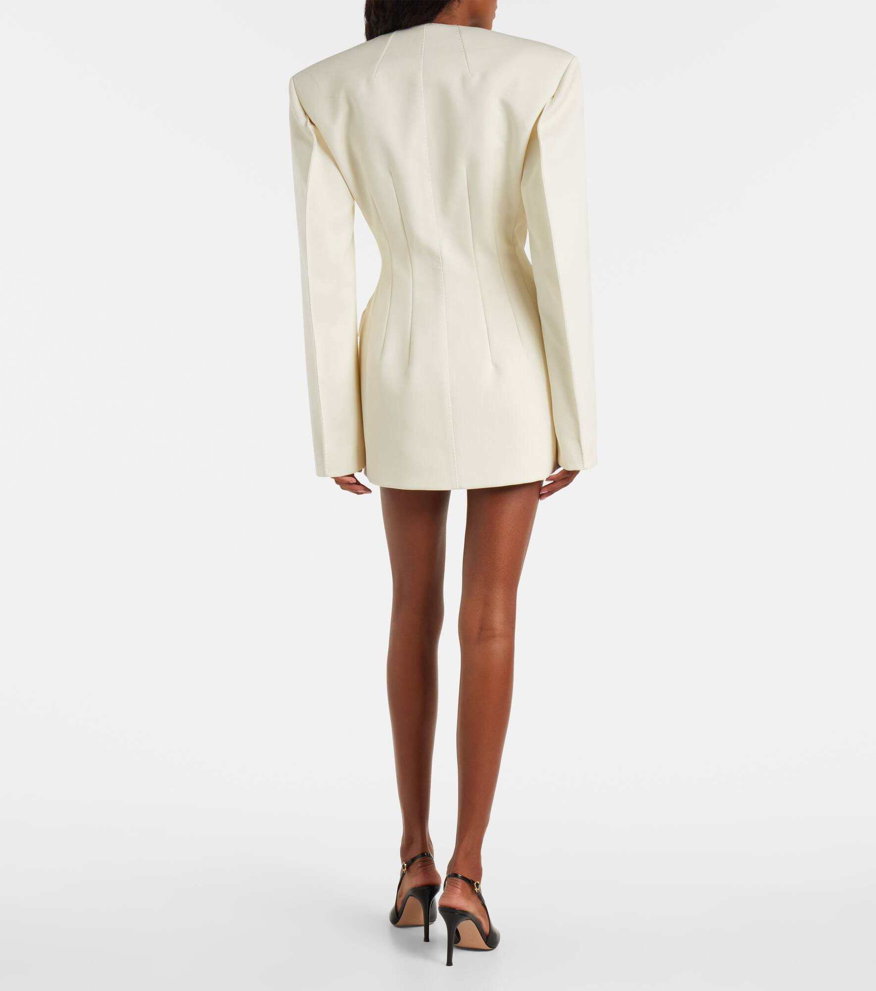 RHW double-breasted minidress - 3
