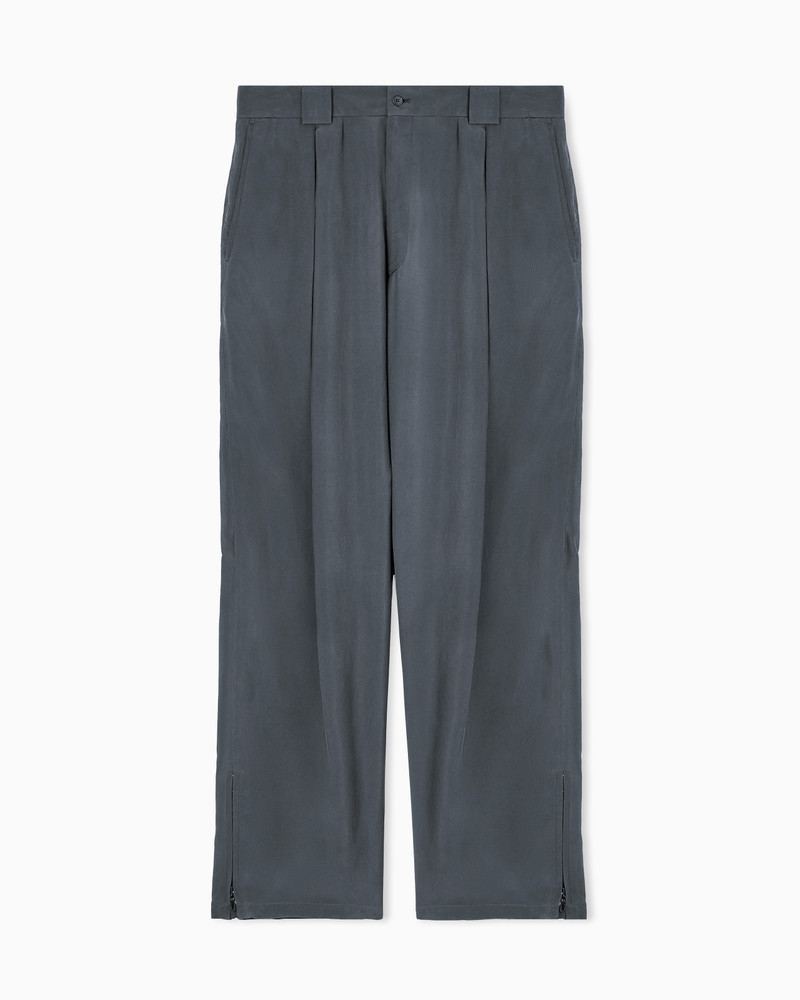 SINGLE-PLEAT VISCOSE TROUSERS 1