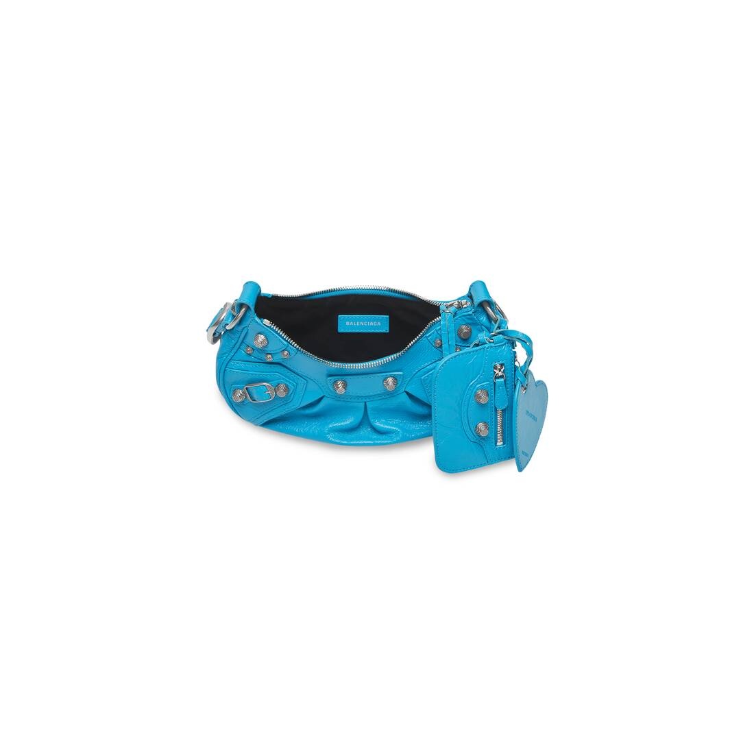 Women's Le Cagole Xs Shoulder Bag in Blue - 6