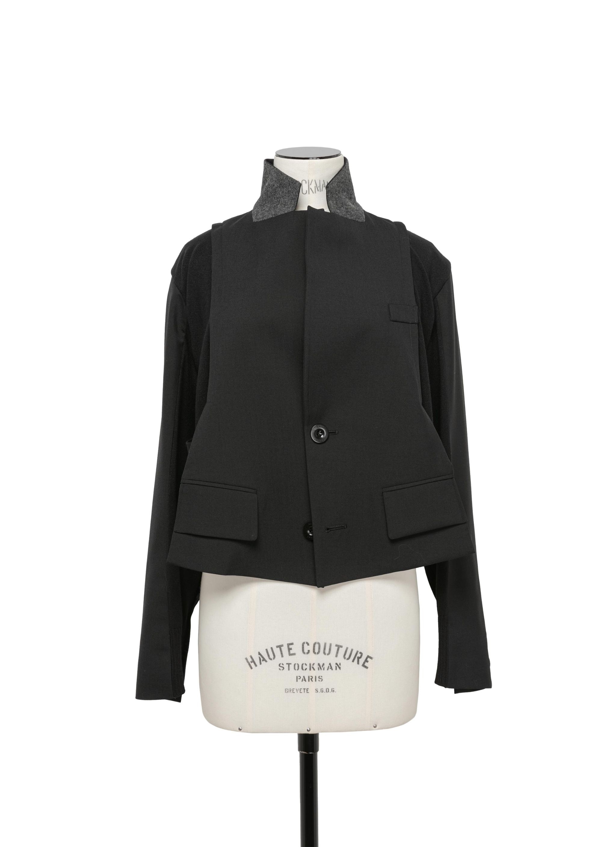 Suiting x Knit Jacket - 1