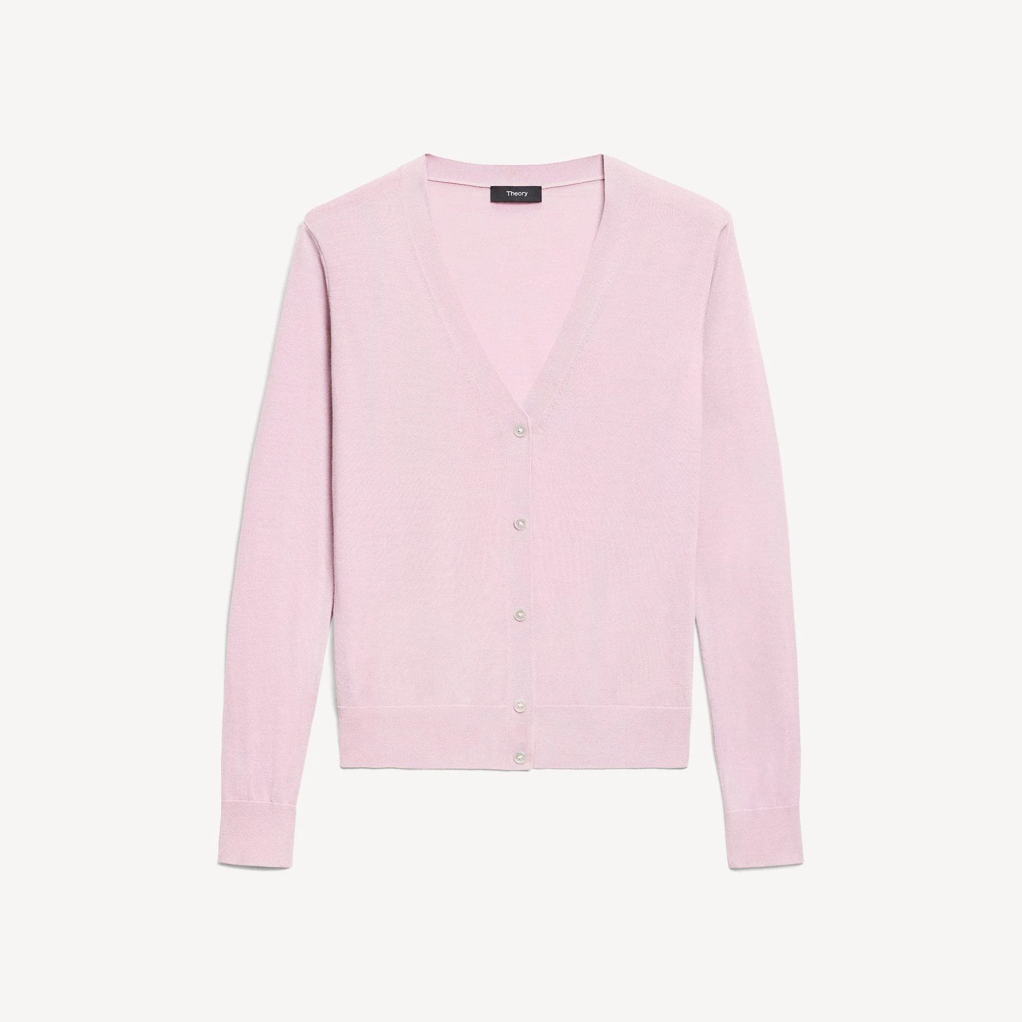 V-Neck Cardigan in Regal Wool - 1