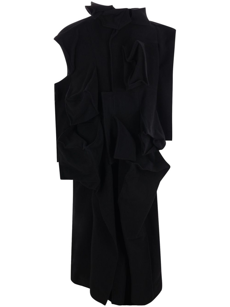 draped coat 1