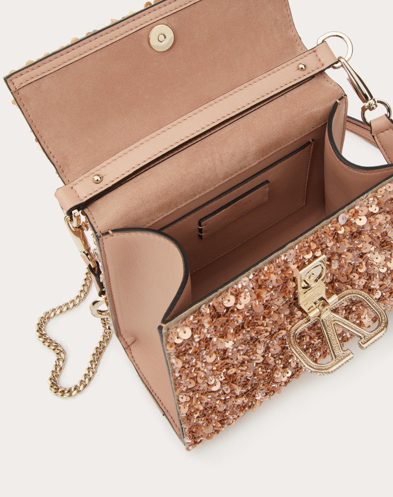 Valentino MINI VSLING EMBROIDERED HANDBAG outlook