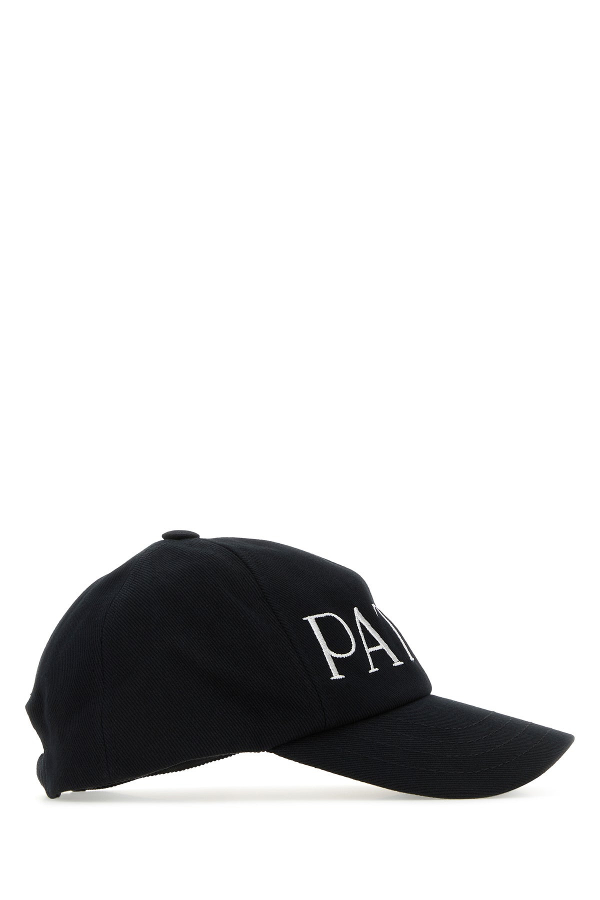 Black cotton baseball cap - 2