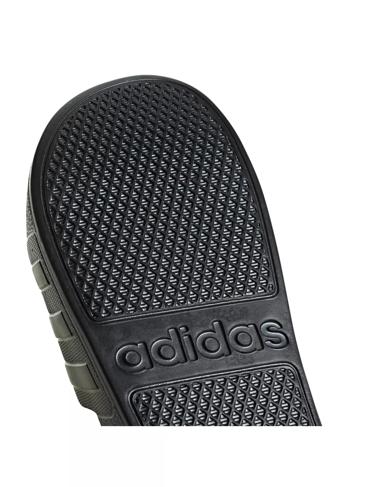 Adilette Aqua "Core Black/Core Black" Unisex Slide - 5