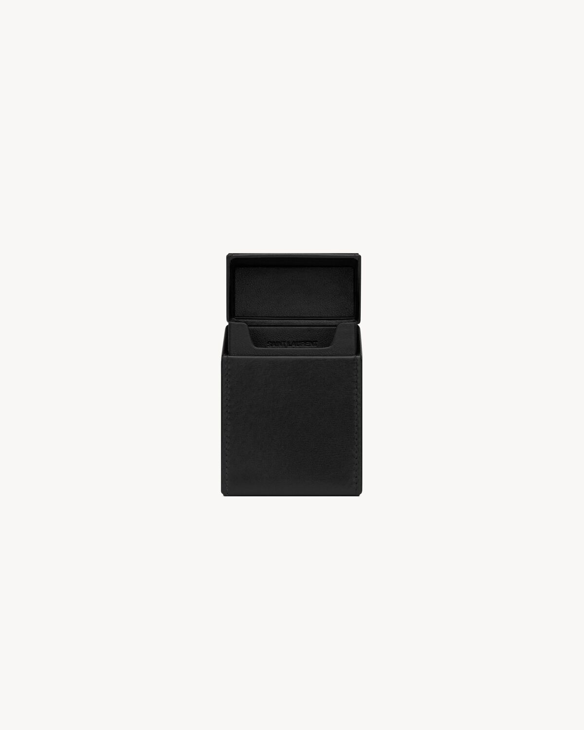 SAINT LAURENT PARIS CIGARETTE BOX IN SMOOTH LEATHER - 4