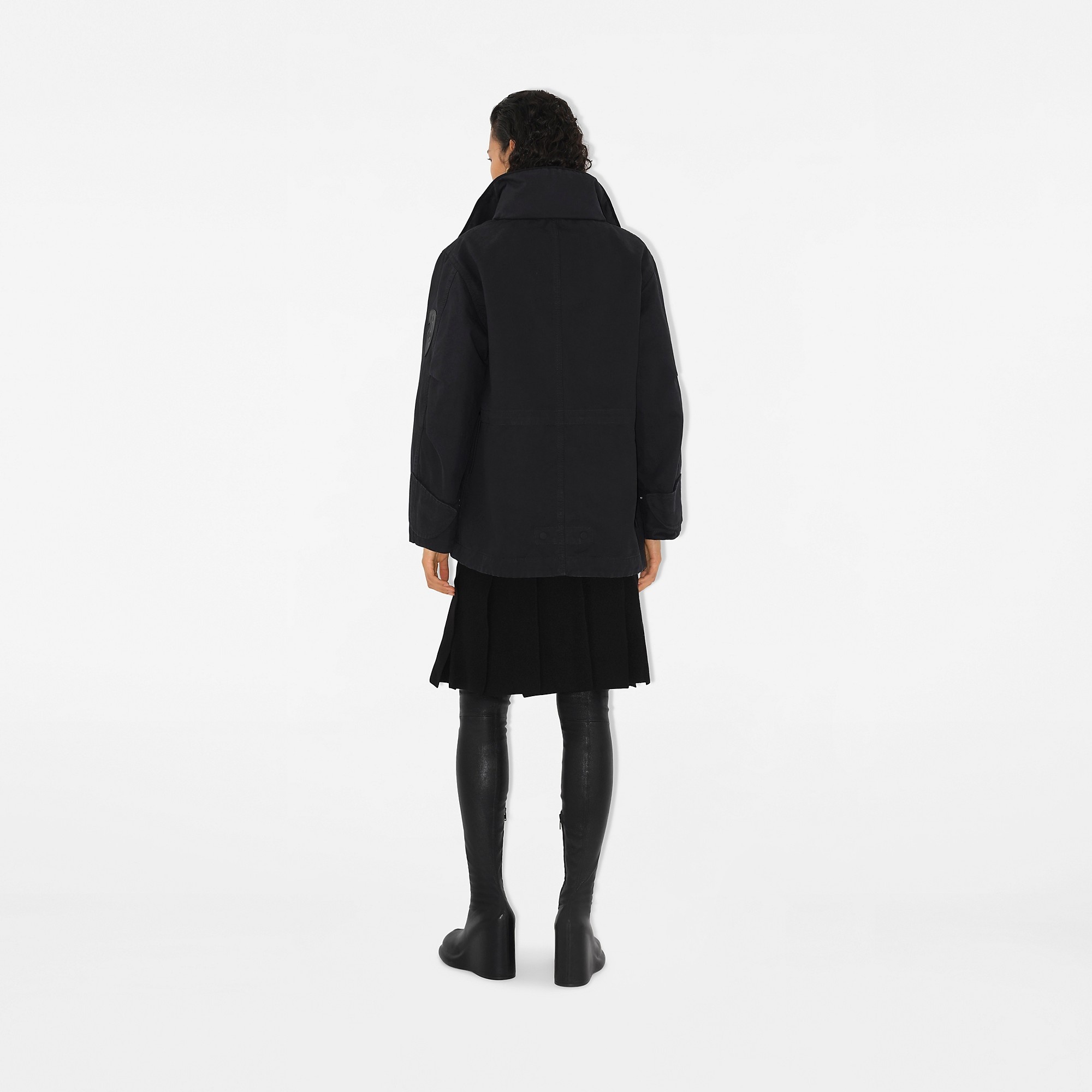 Detachable Warmer Cotton Parka - 6