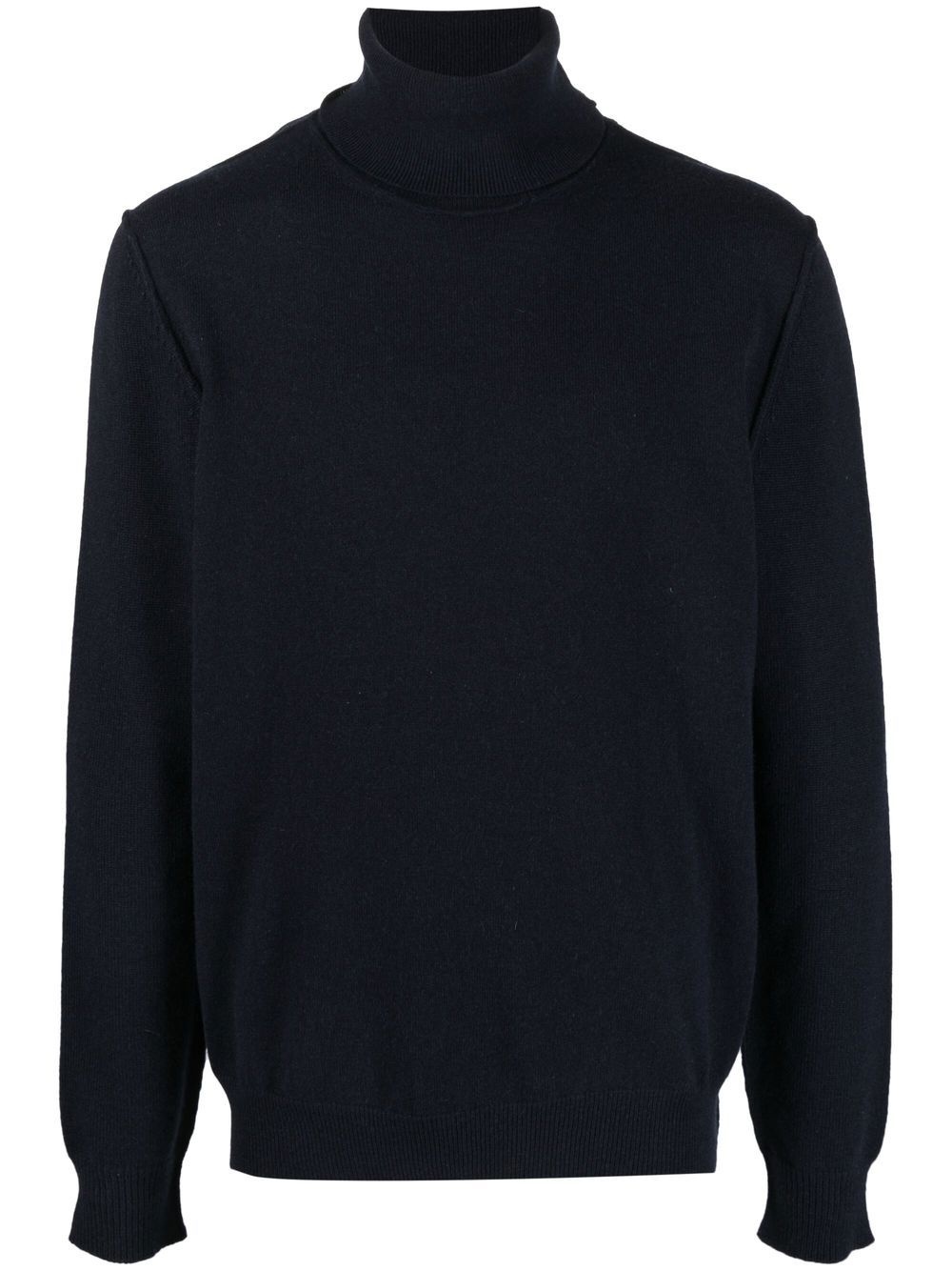 roll neck cashmere sweater - 1