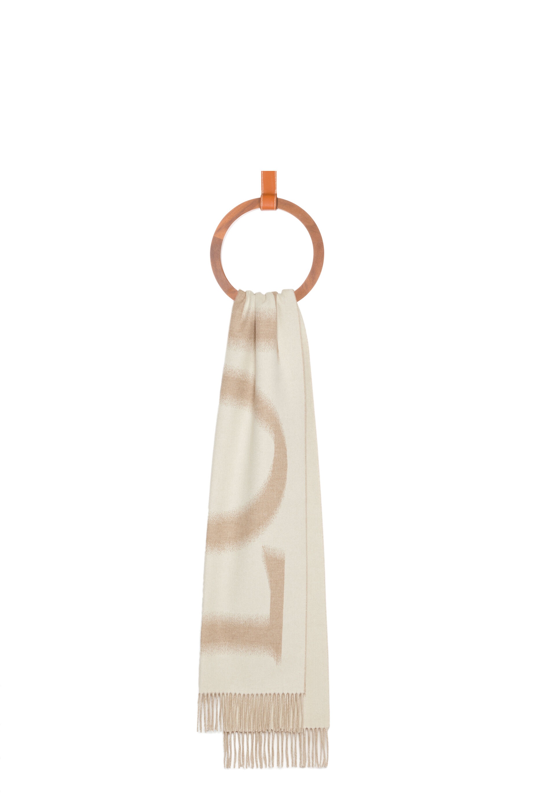 LOEWE scarf in wool and cashmere - 1