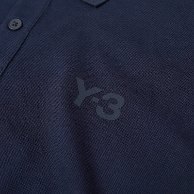 Y-3 Y-3 Long Sleeve Classic Pique Polo outlook