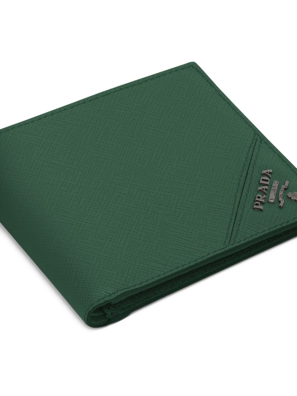 textured leather wallet - 5