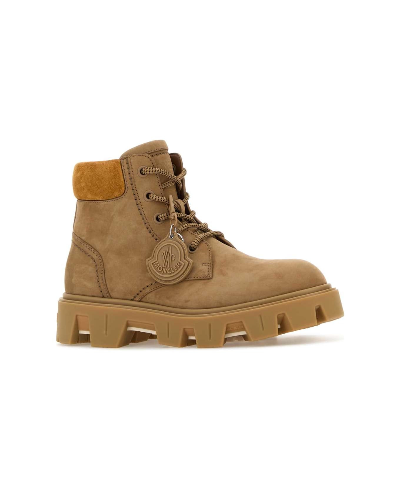 Camel Suede Peak City Ankle Boots - 2