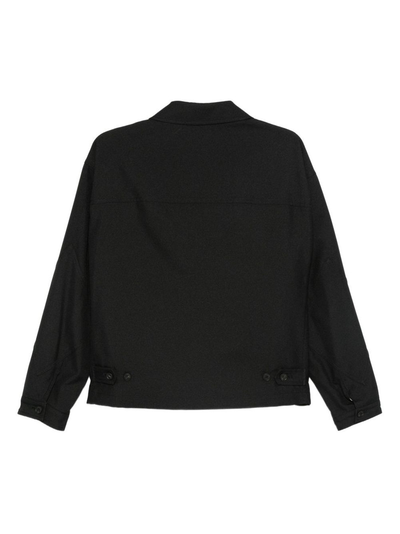 Comme des Garçons Homme zip-front flap-pocket jacket outlook