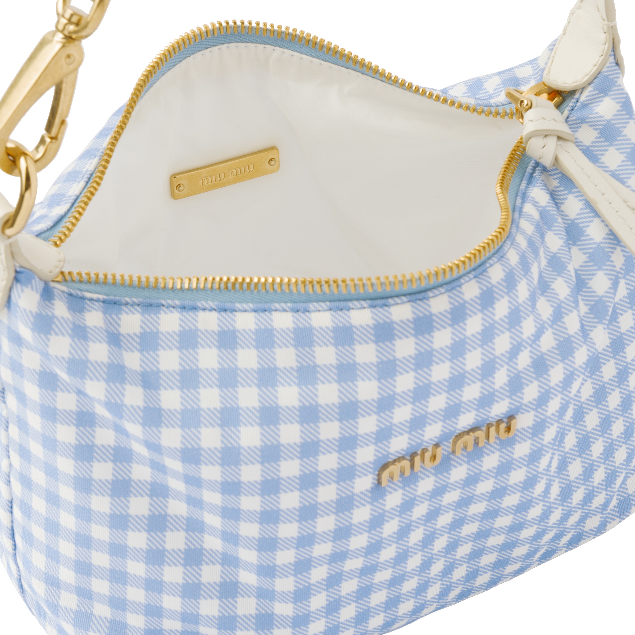 Miu Spirit printed faille mini-bag - 7