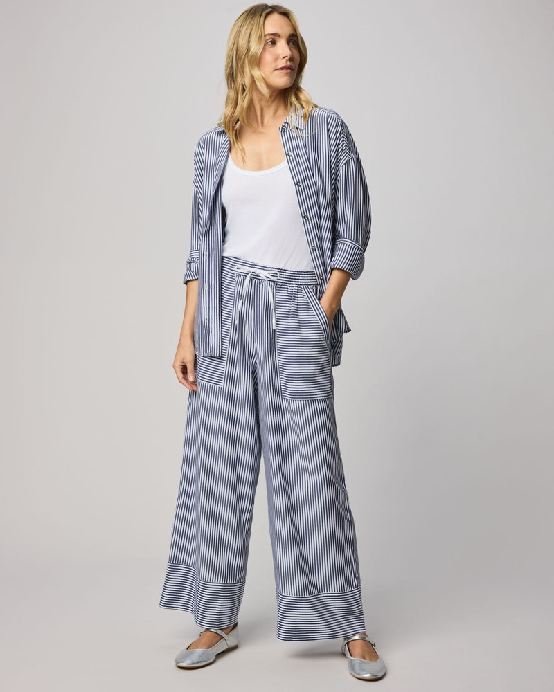 Ella Stripe Button Down 7