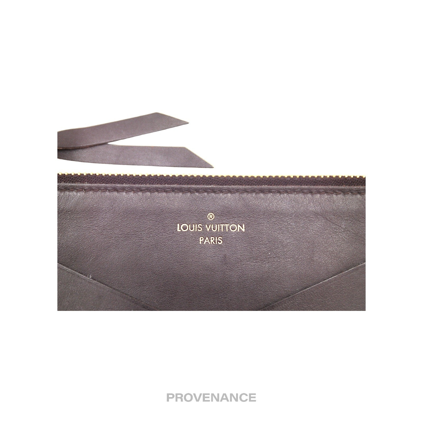 Louis Vuitton Zip Pouch Wallet - Bordeaux Leather - 5