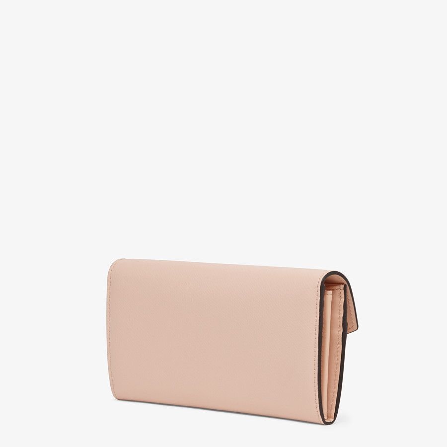 Pink leather wallet - 2