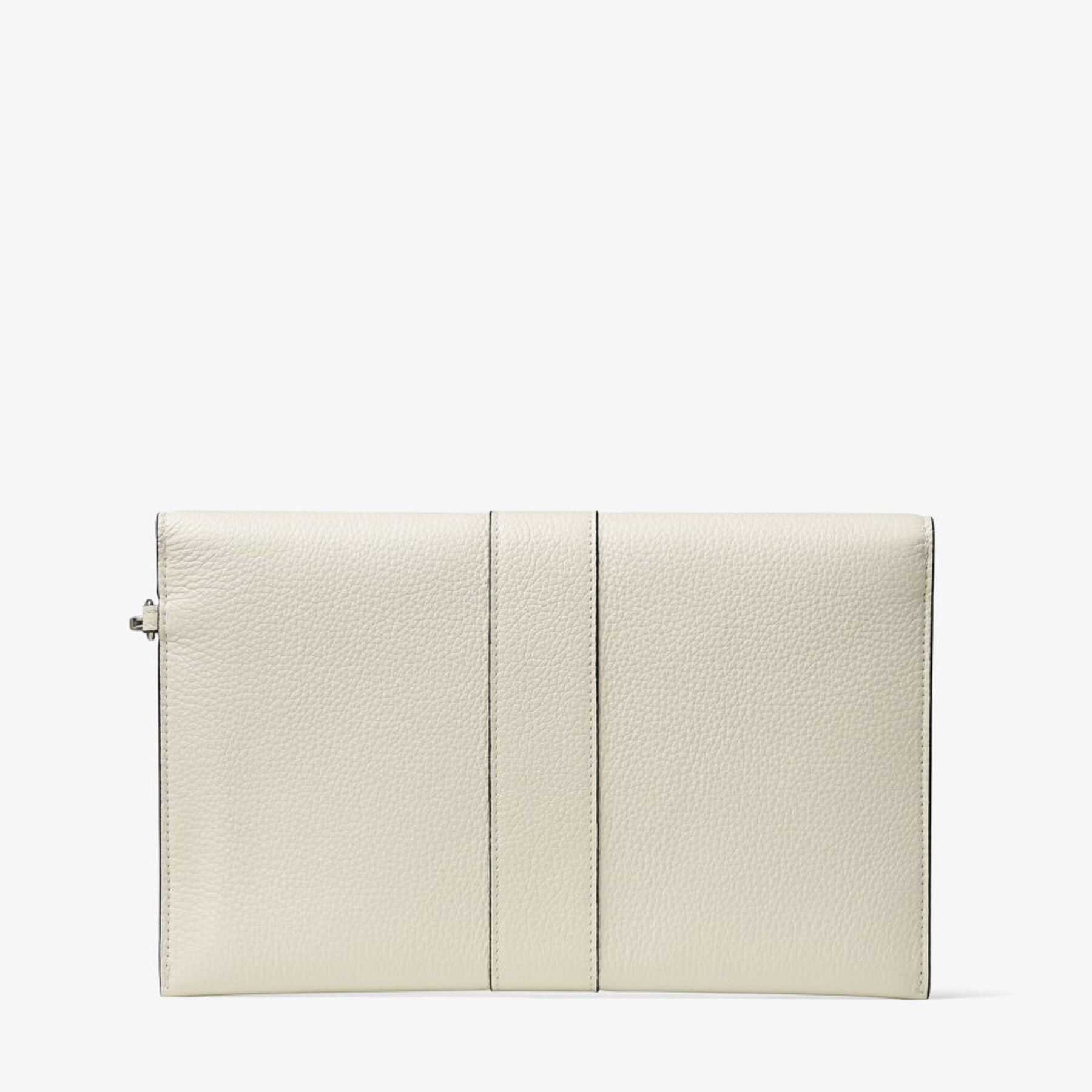 Madeline Envelope
Latte Soft Grainy Calf Pouch with Crystal Buckle - 4
