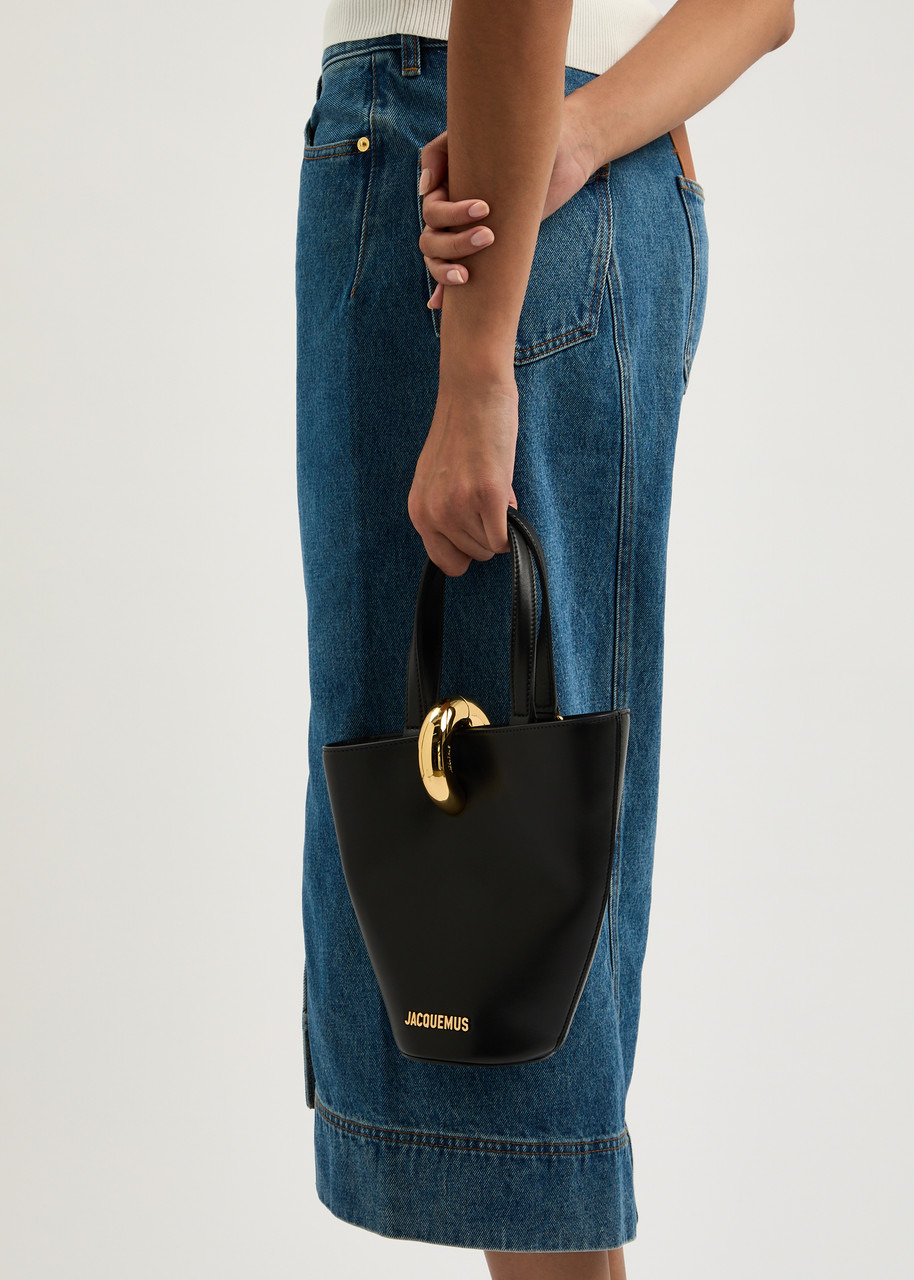 Le Petit Bambola leather bucket bag - 5