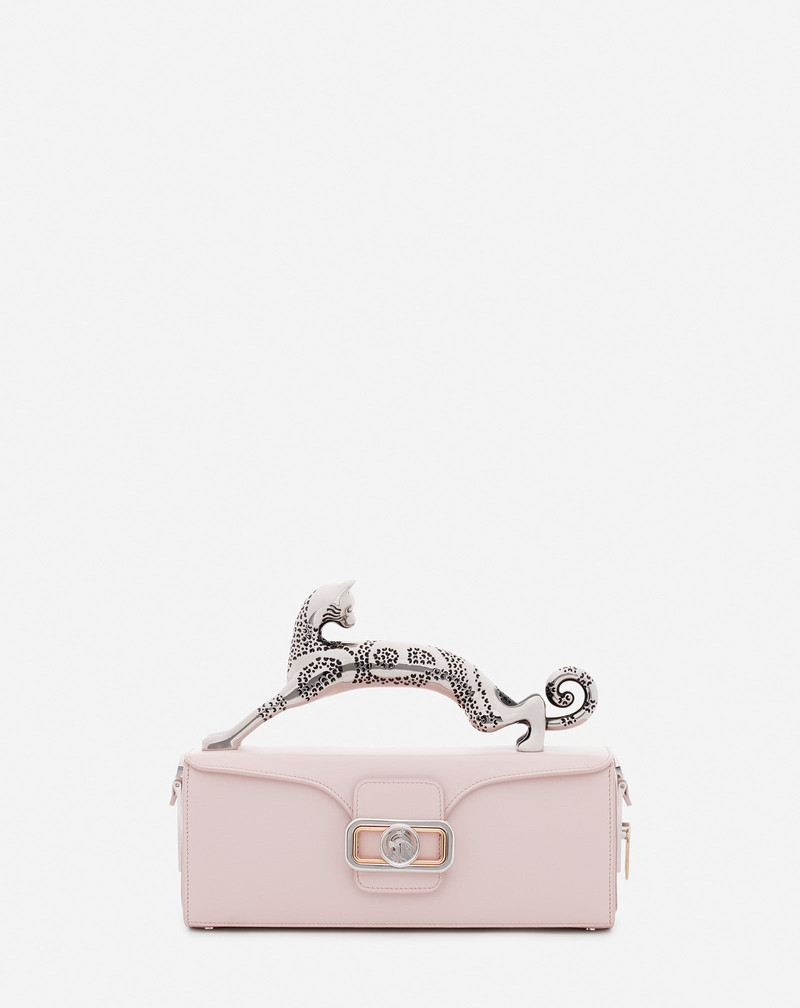 MEDIUM LEATHER PENCIL CAT BAG 1