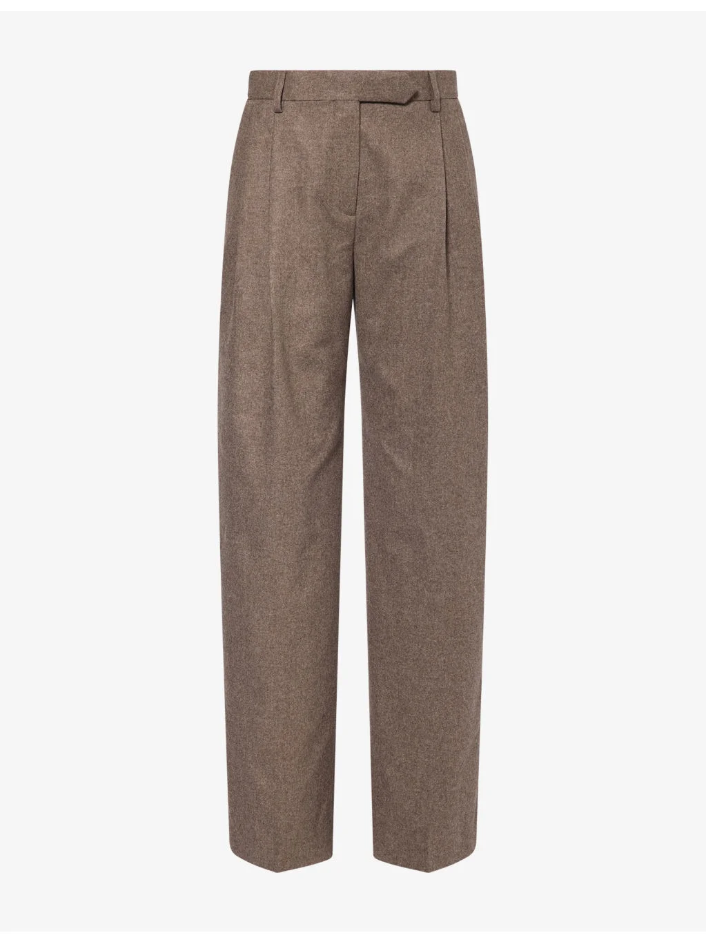 Henge Wide-Leg Wool-Blend Trousers - 1
