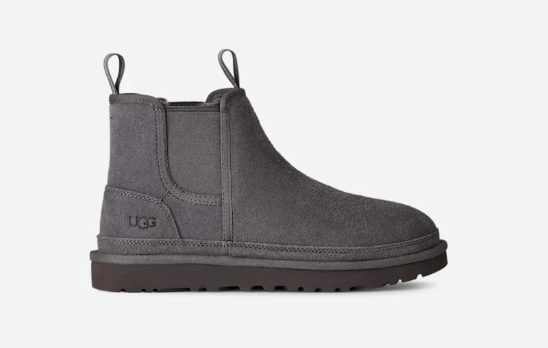 ® Men's Neumel Chelsea Suede Classic Boots in Dark Grey - 1