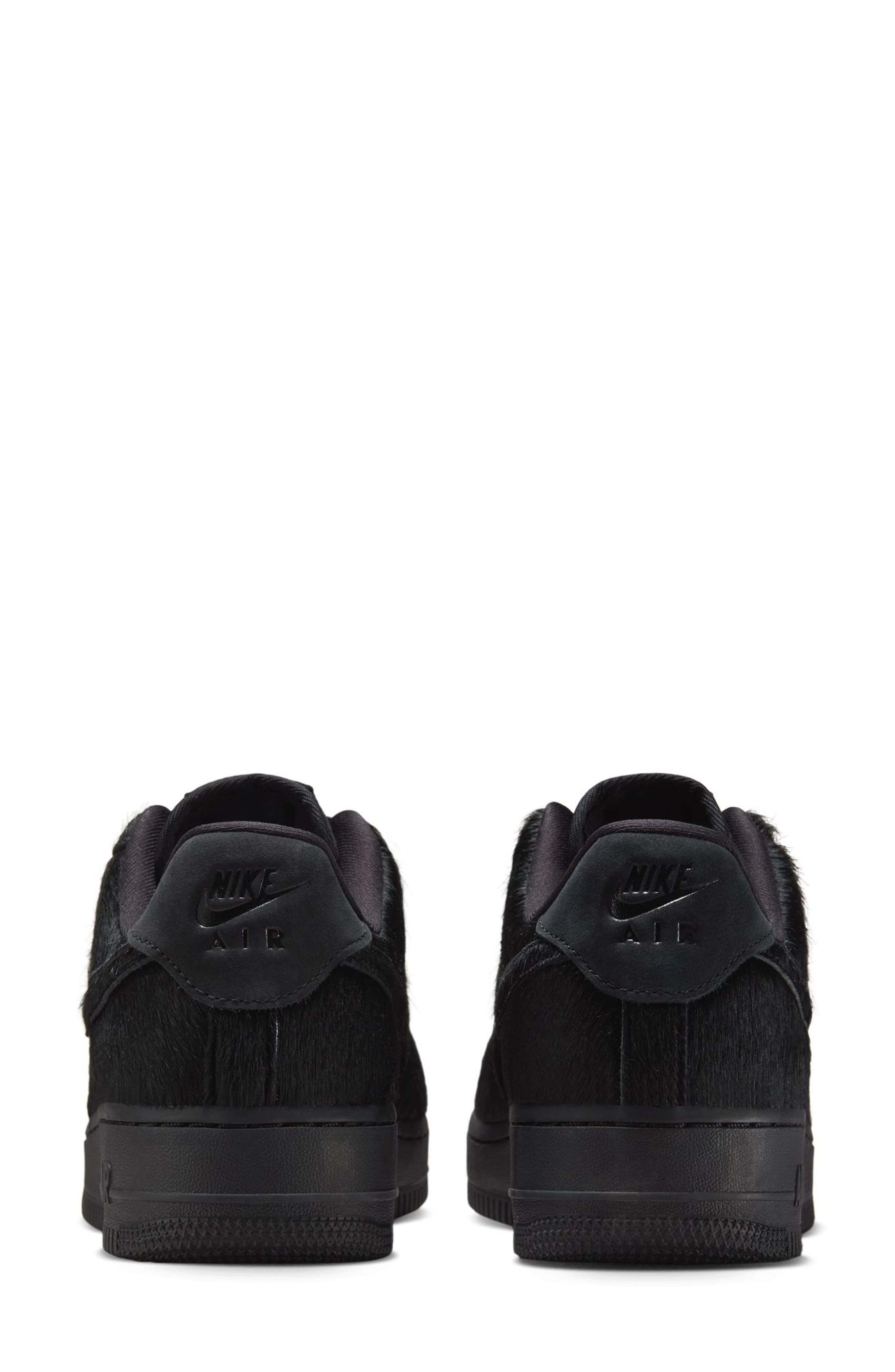 Nike Air Force 1 '07 Sneaker in Black/Black/Off Noir at Nordstrom - 5
