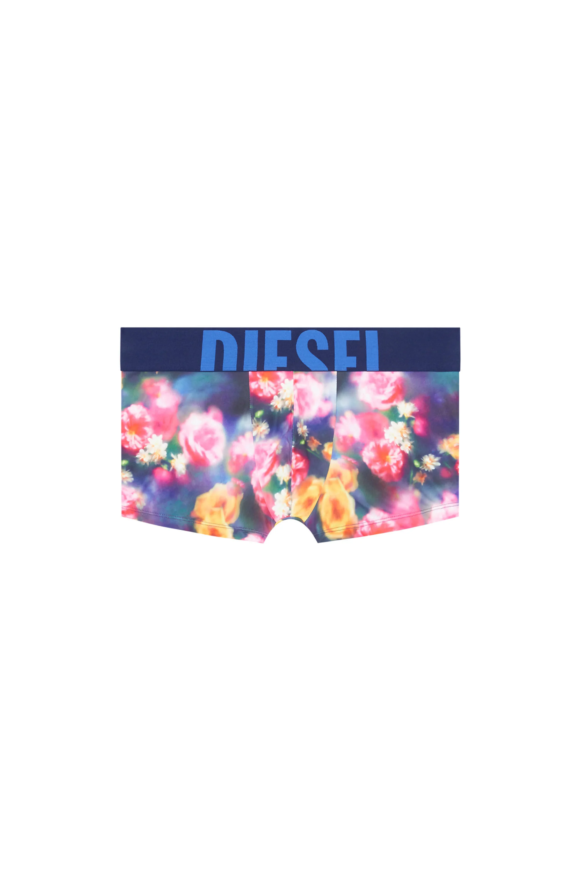TRUNKS IN STRETCH FABRIC WITH ALL-OVER FLORALS - 1