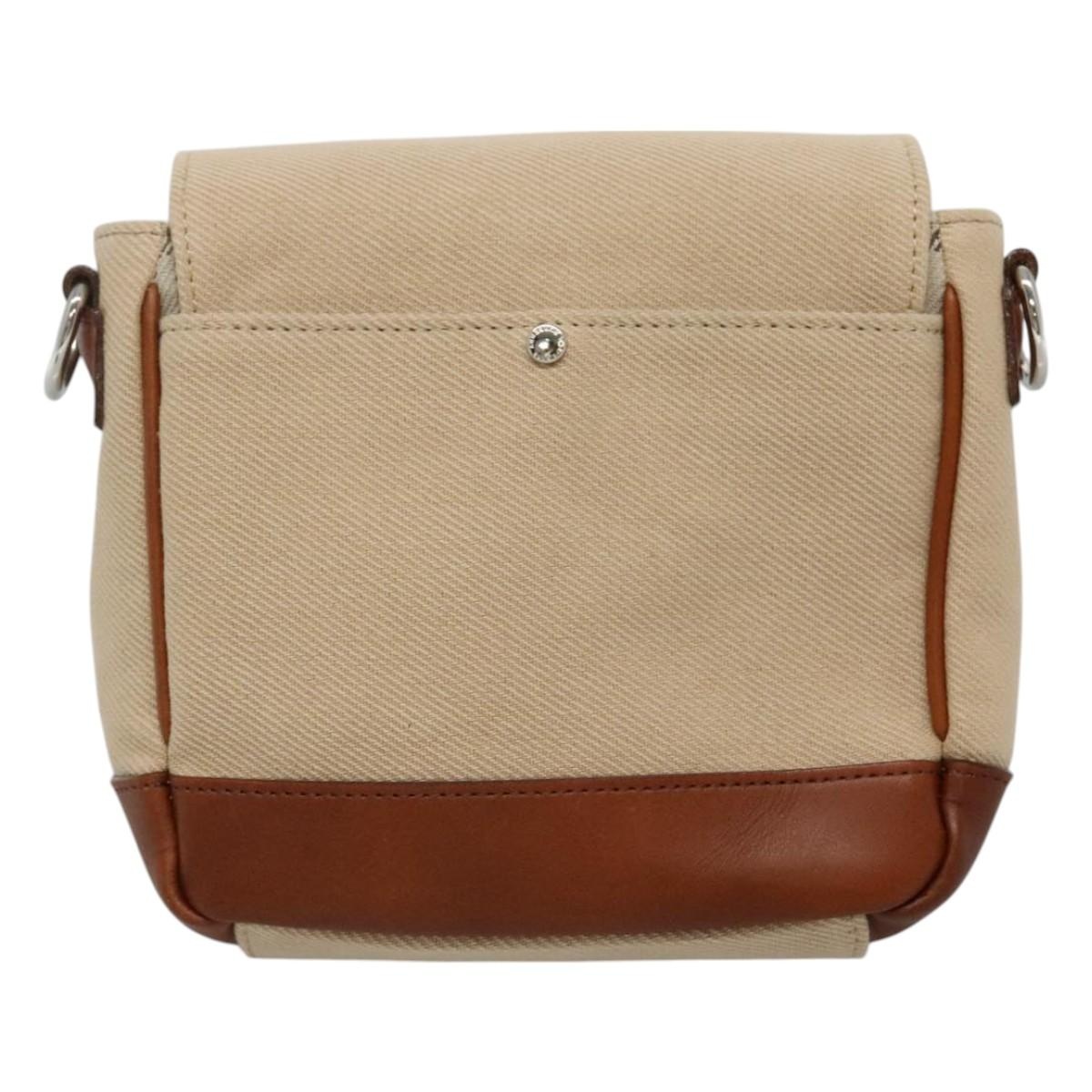 Burberry Nova Check Blue Label Shoulder Bag Canvas Beige Brown - 3