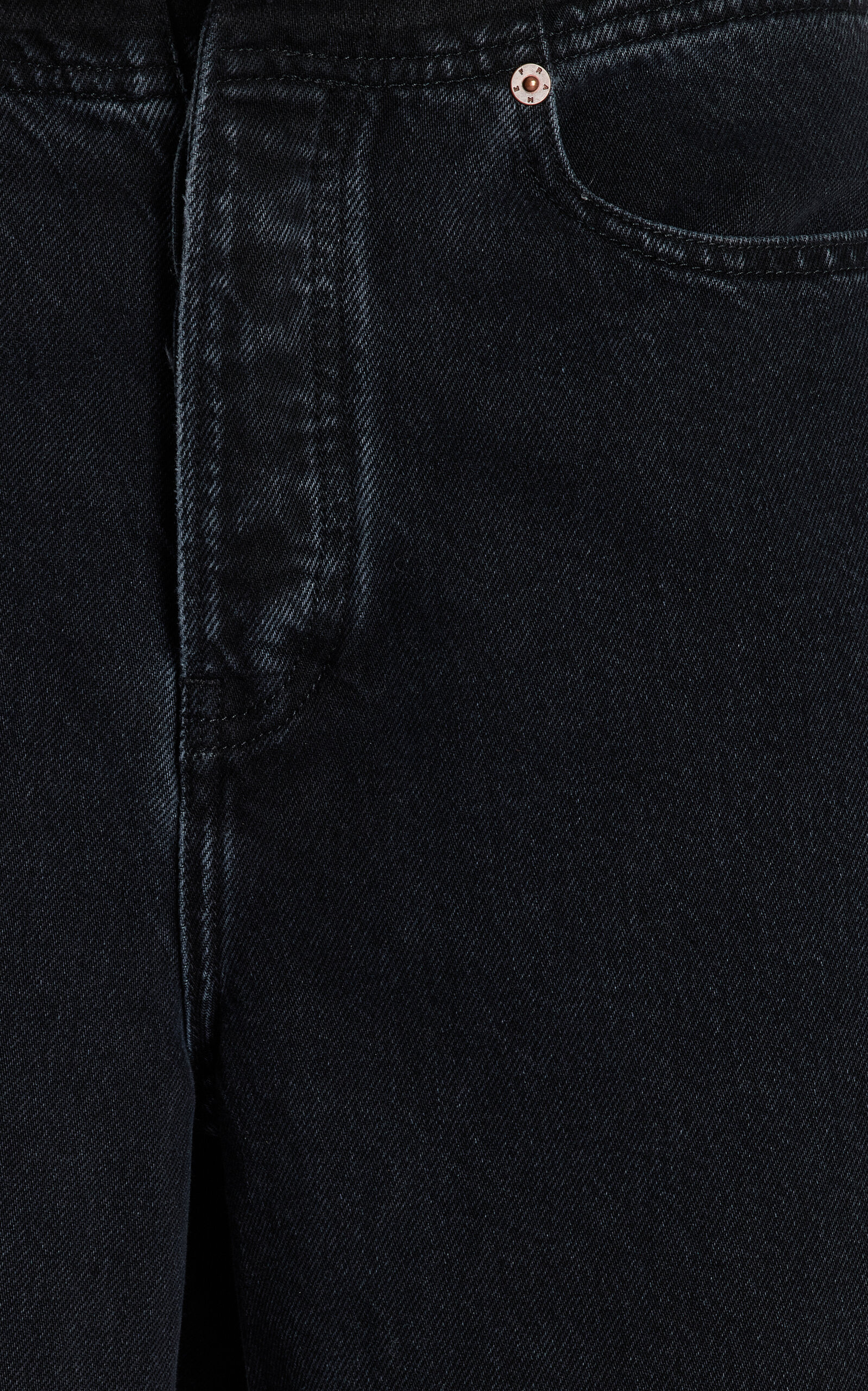 The Baggy Rigid Low-Rise Wide-Leg Jeans black - 5