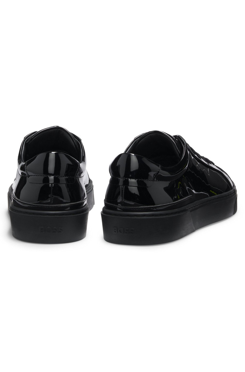 BOSS GARY TRAINERS WITH PATENT EFFECT outlook