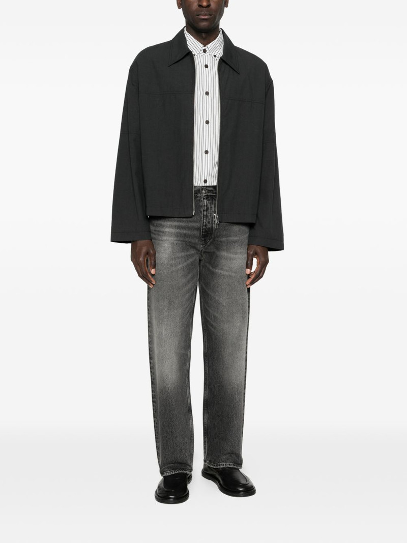 EMPORIO ARMANI striped button shirt outlook