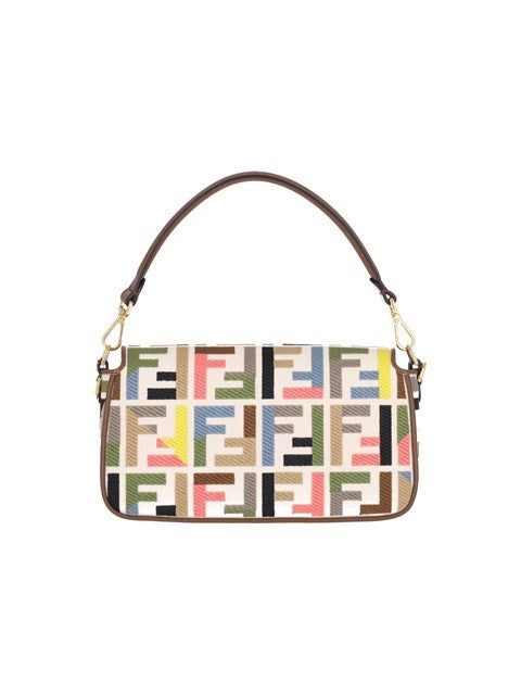 Fendi Women Baguette' Midi Shoulder Bag - 3