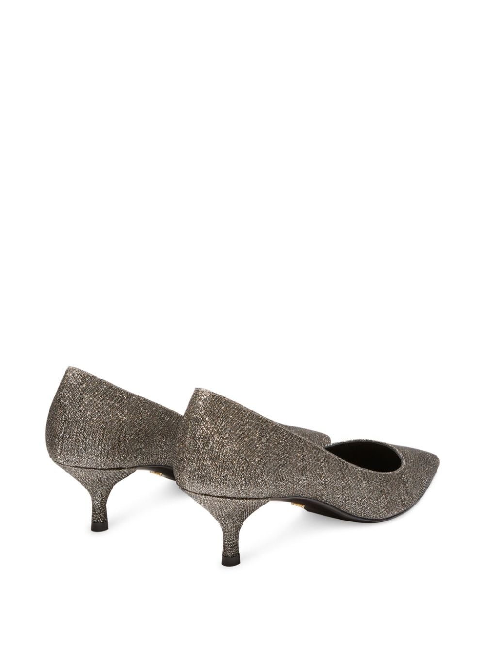 Stuart 35mm glitter pumps - 3