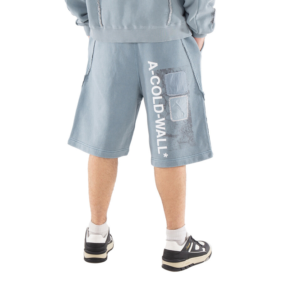 A Cold Wall Cubist Cotton Sweat Shorts - 4
