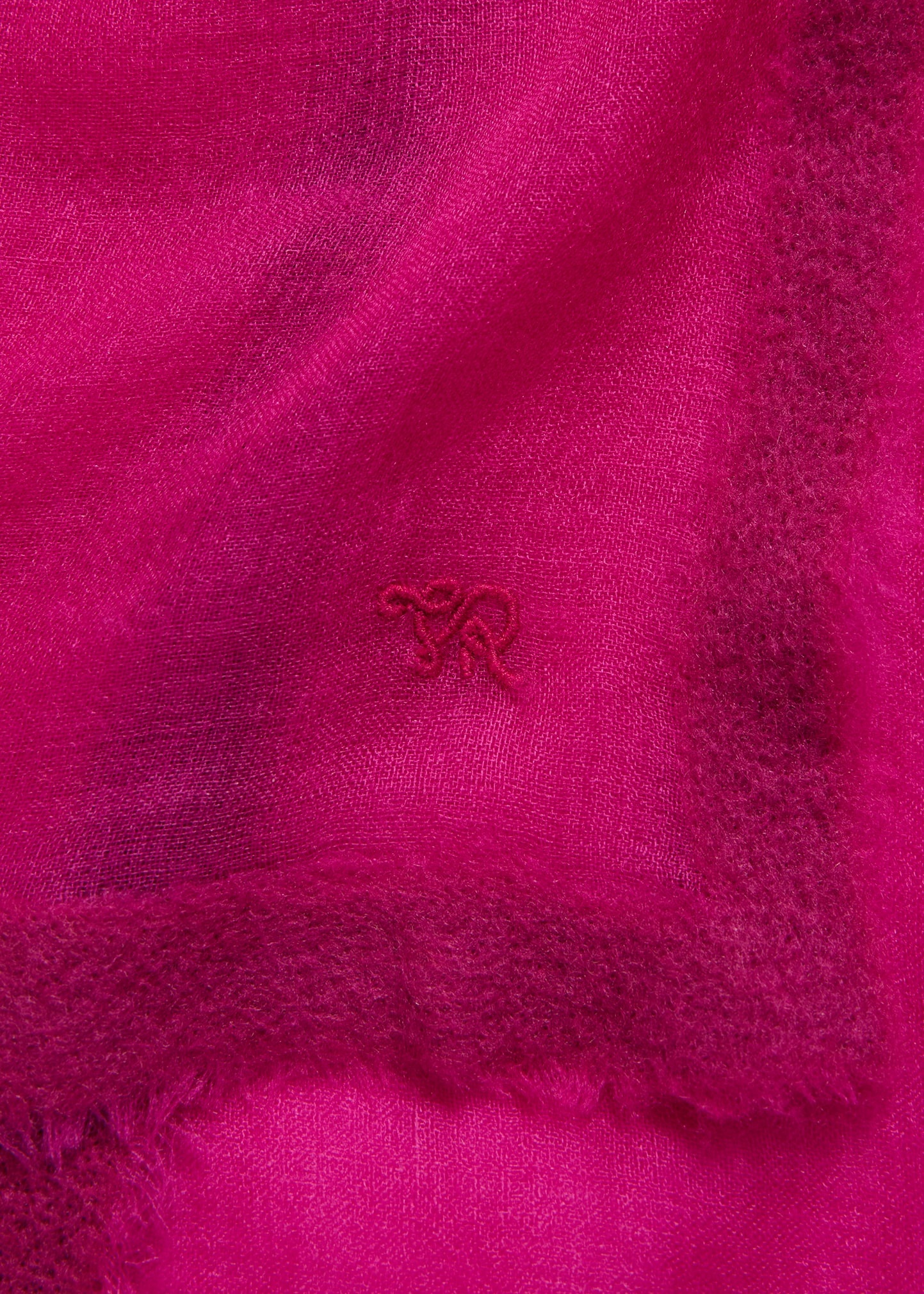 Fioko Fuzzy Edge Cashmere Scarf - 4