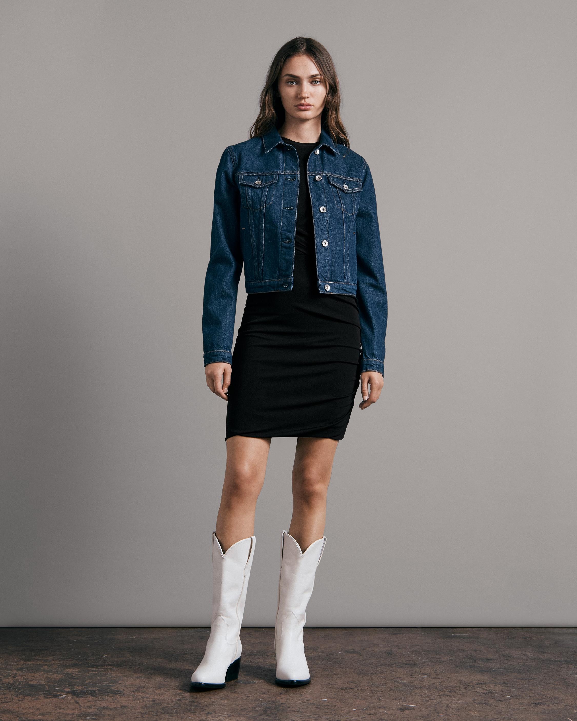 Holly Drape Mini Dress
Jersey Dress - 6