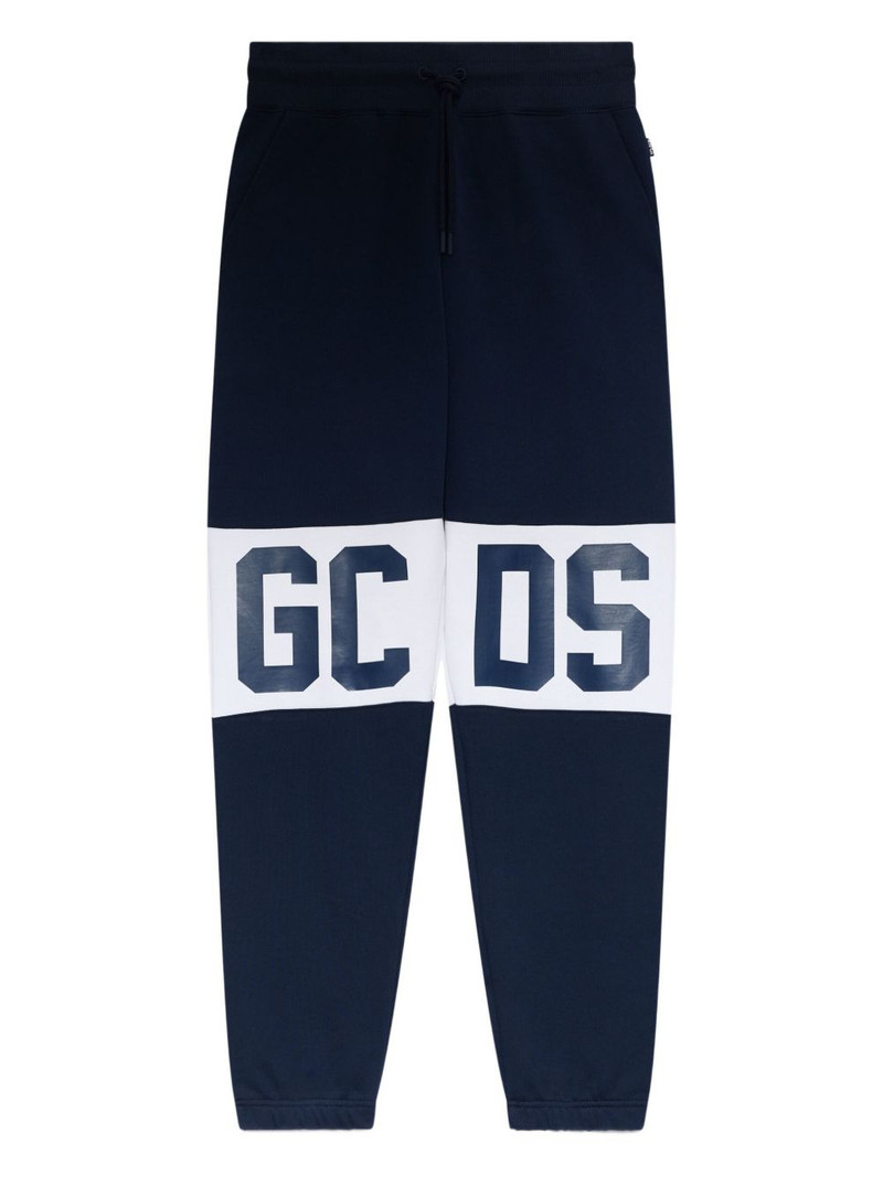 logo panel trousers 1
