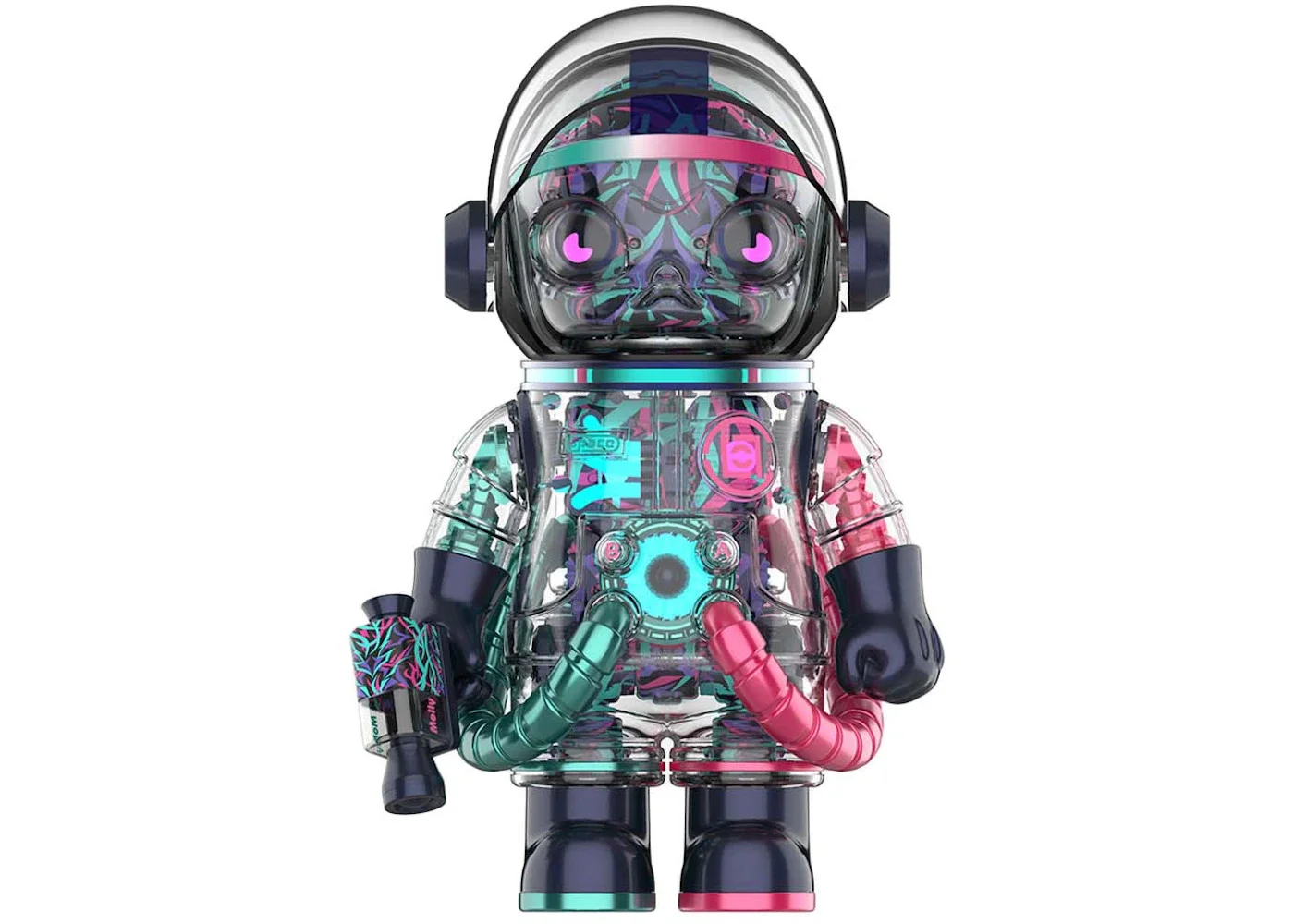 Pop Mart Mega Space Molly Clot - Magenta Alinegra 400% - 1