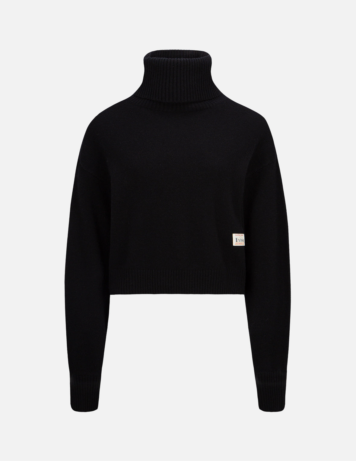KAMON EMBROIDERY TURTLENECK KNITTED PULLOVER - 2