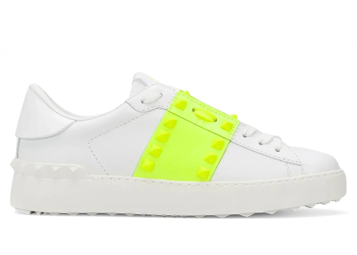 Valentino Garavani Rockstud Untitled White Neon (Women's) - 1