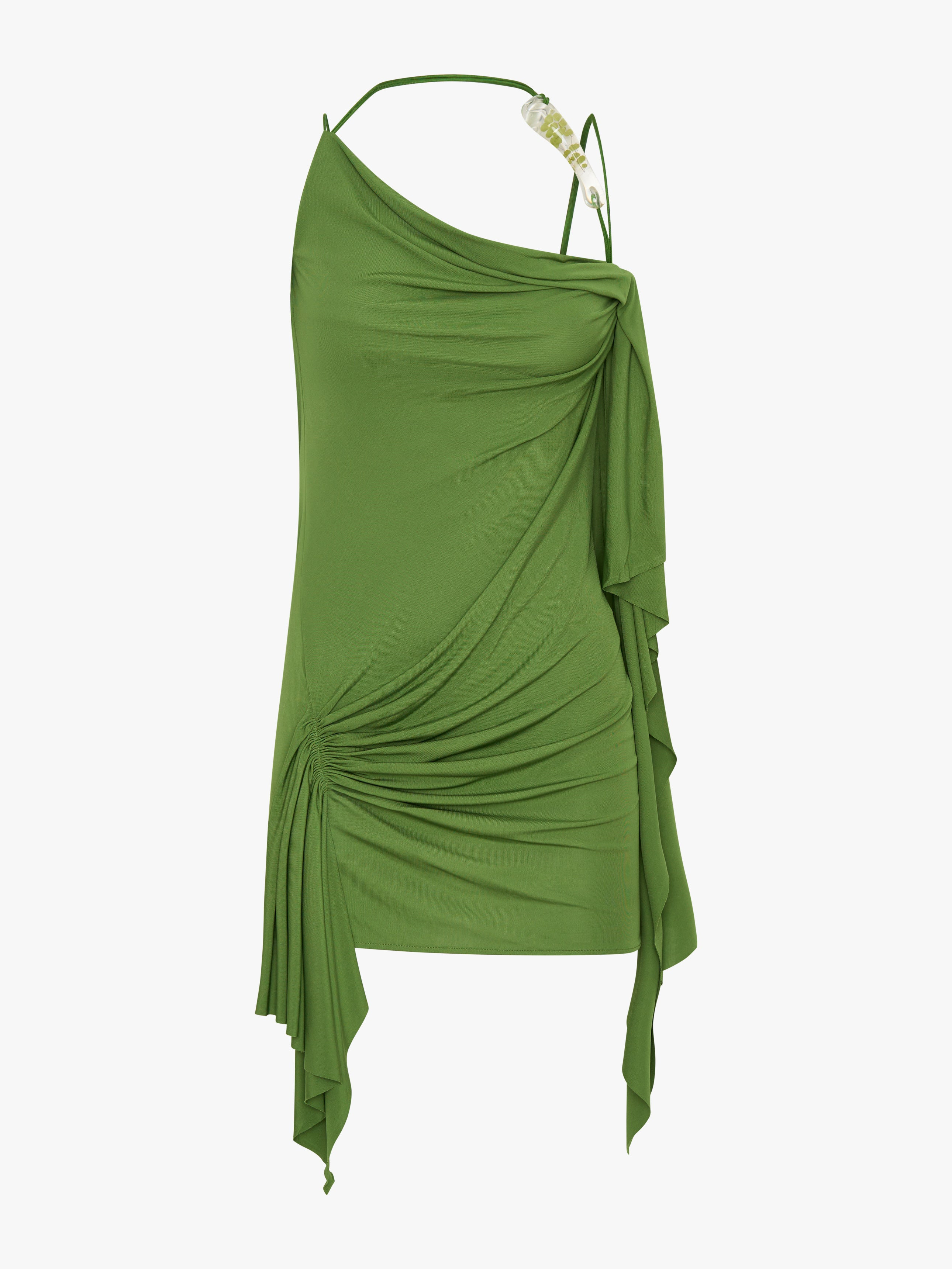 Encased Nature Cascade Mini Dress - 5