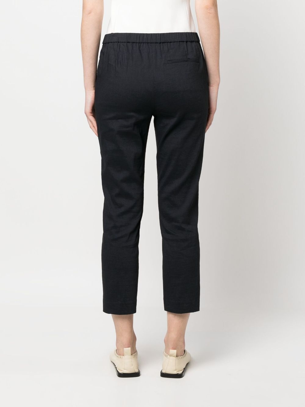 mid-rise cropped trousers - 4
