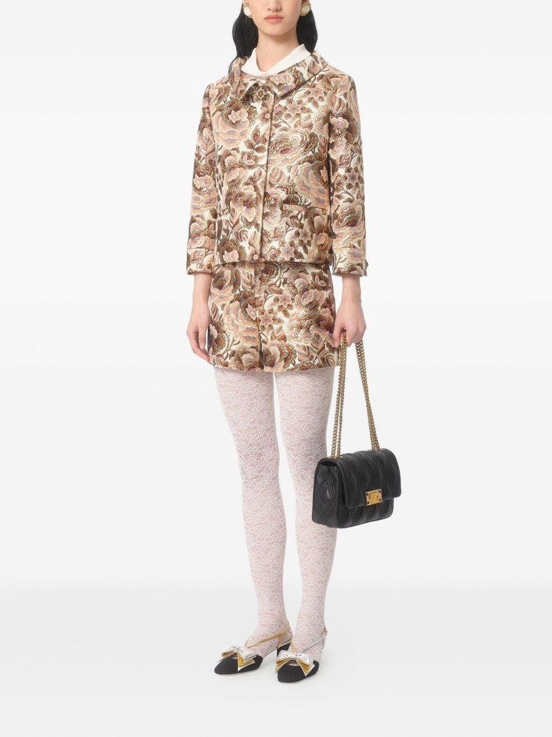 Valentino floral-jacquard shorts outlook