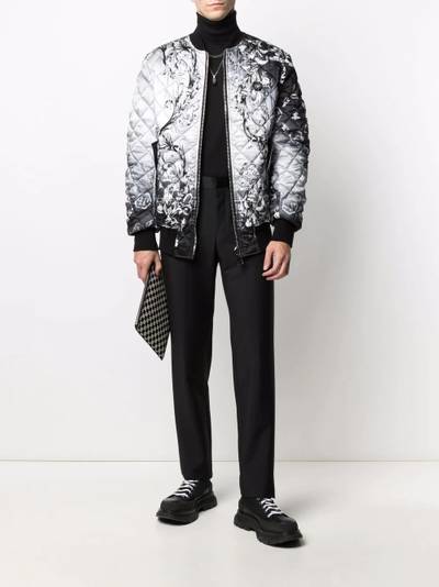 PHILIPP PLEIN New Baroque quilted bomber jacket outlook