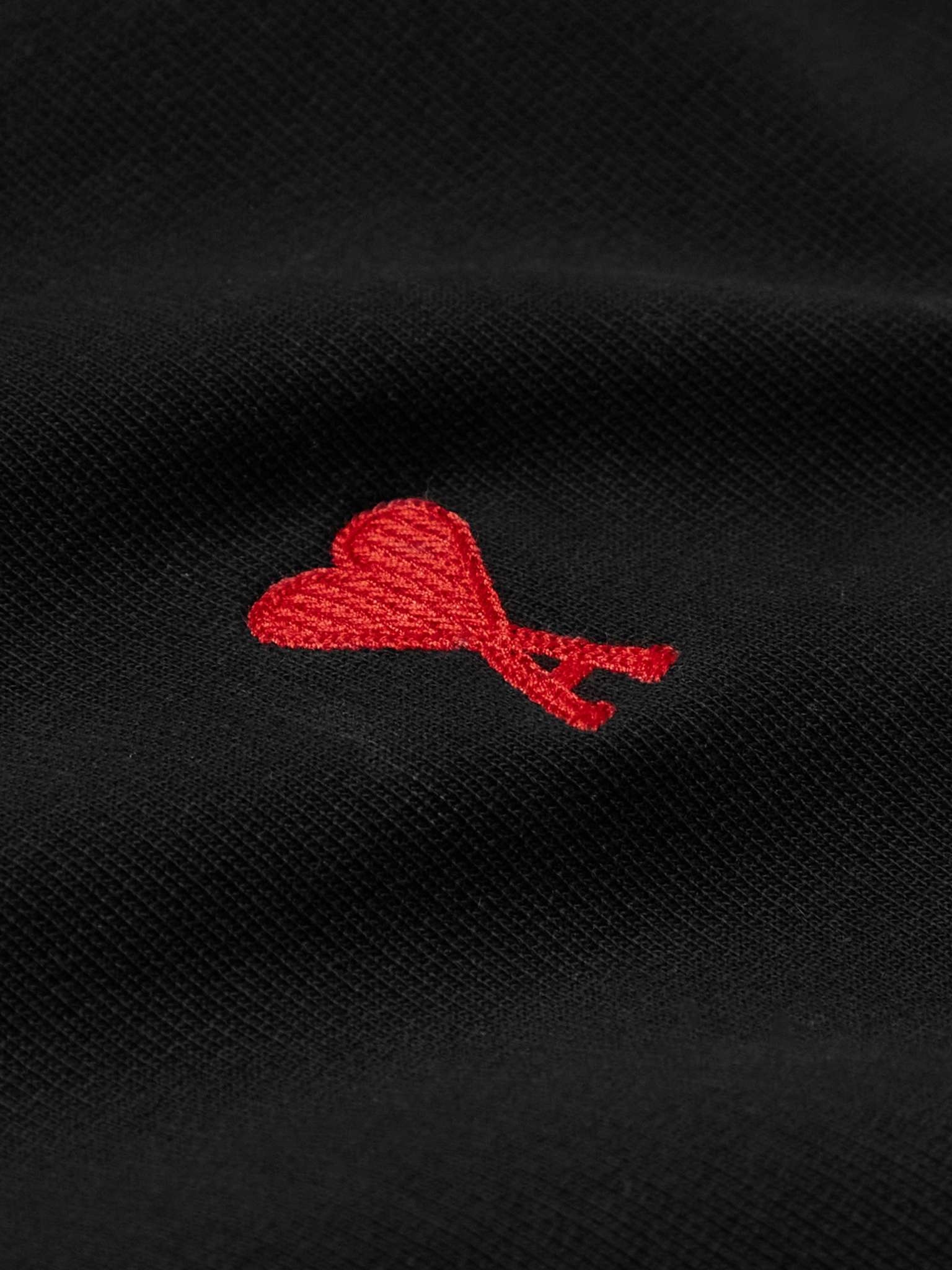 Logo-Embroidered Cotton-Jersey Hoodie - 3