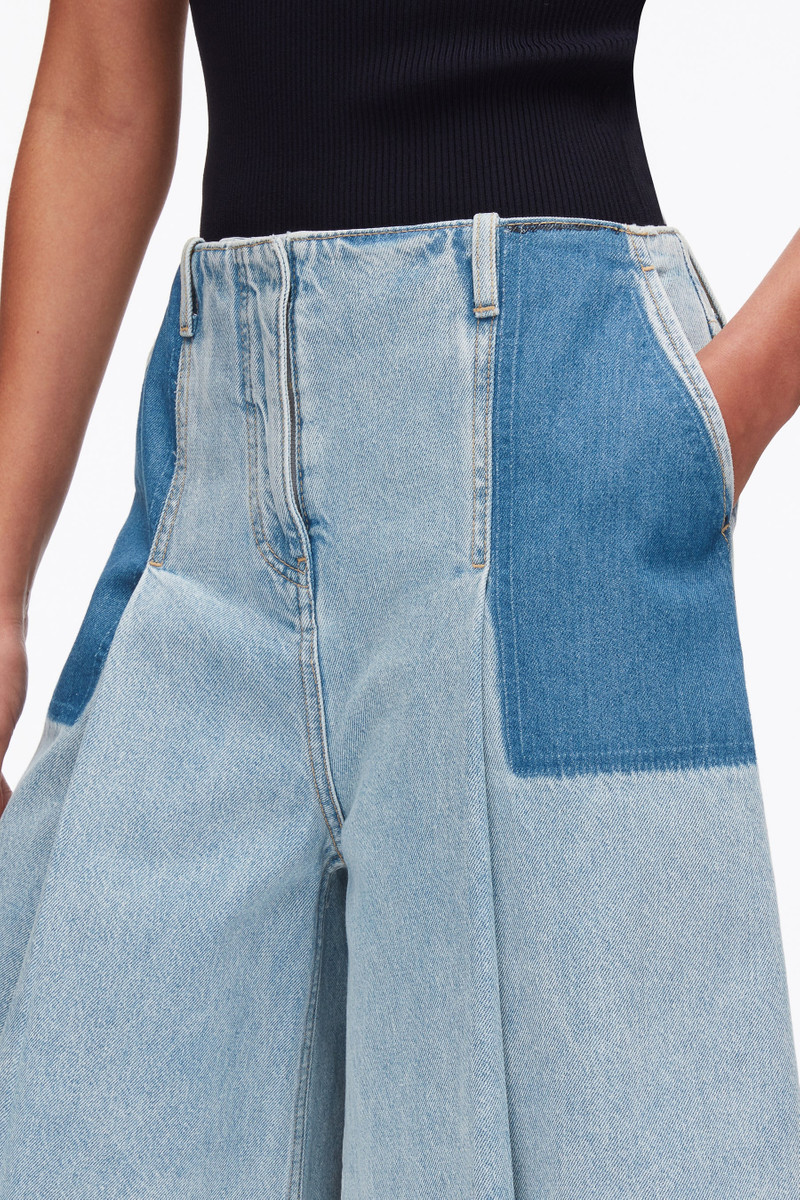 Ghost Patch Lightweight Denim Bermuda Shorts 6